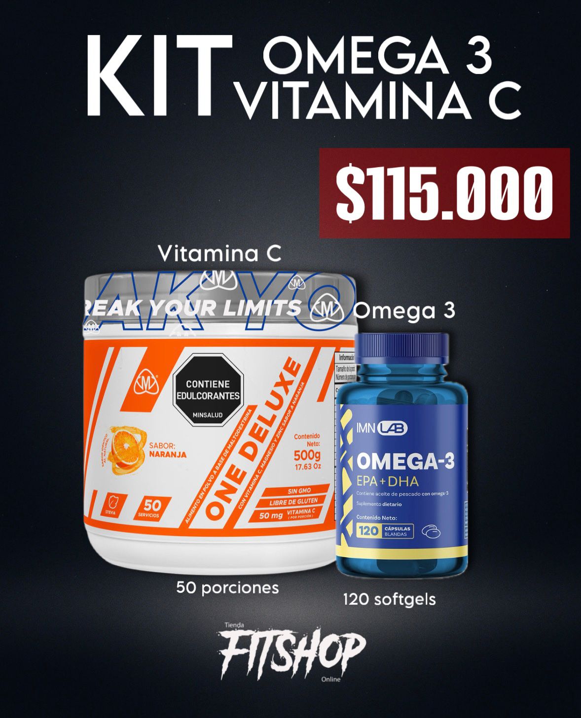 OMEGA3 + VITAMINA C