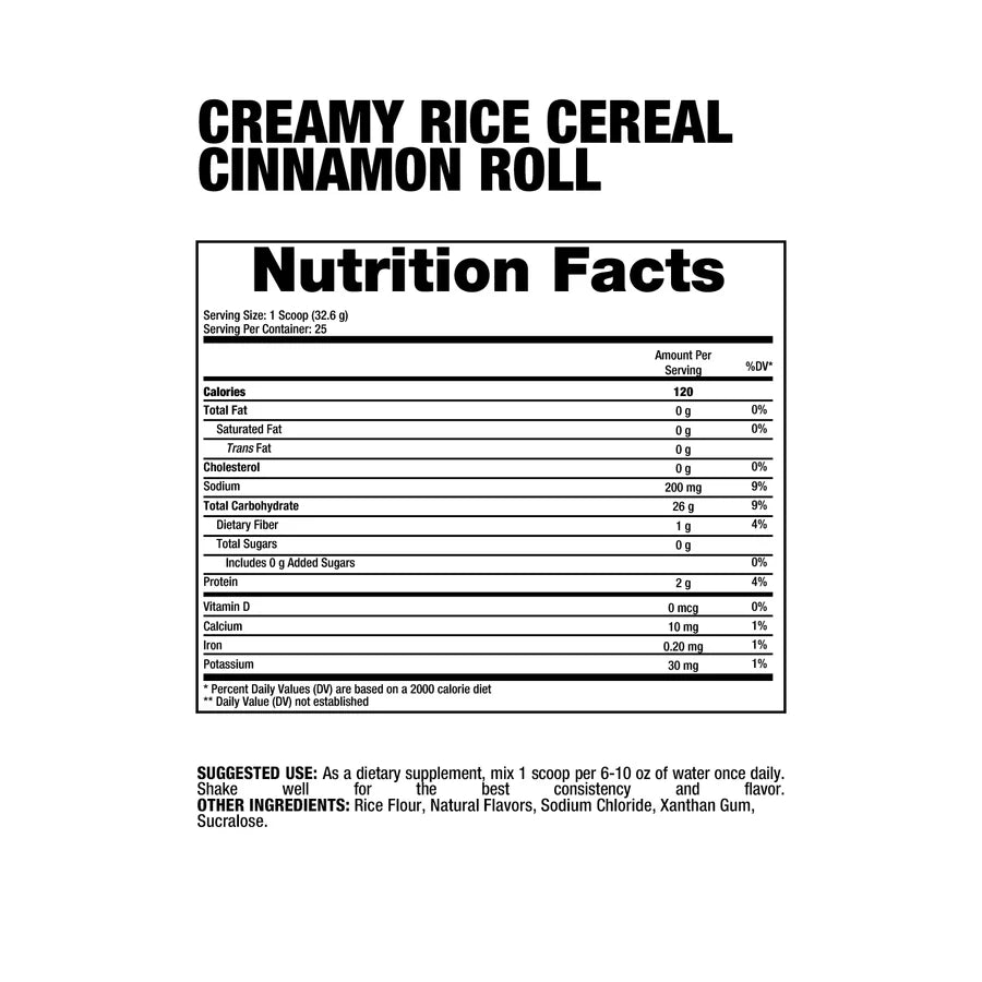 Crema de Arroz