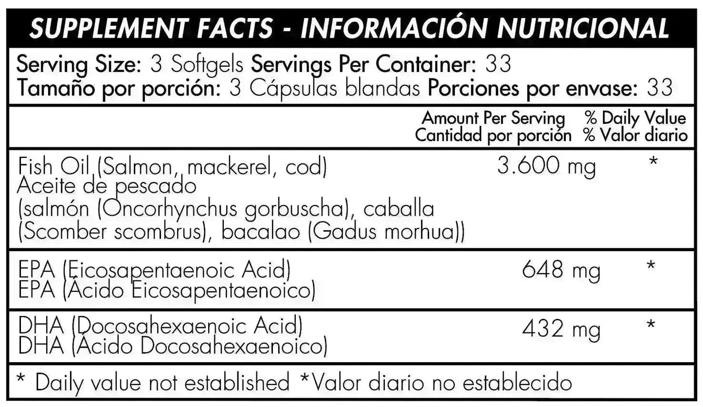 Omega 3 100 Caps