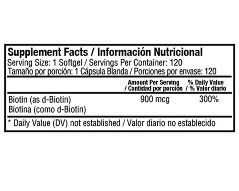 Biotin 900 Mcg