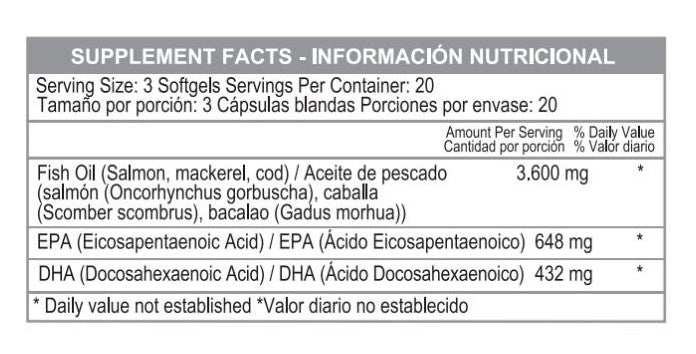 Omega 3 Fish Oil
