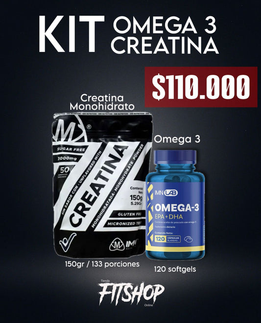 OMEGA 3 + CREATINA