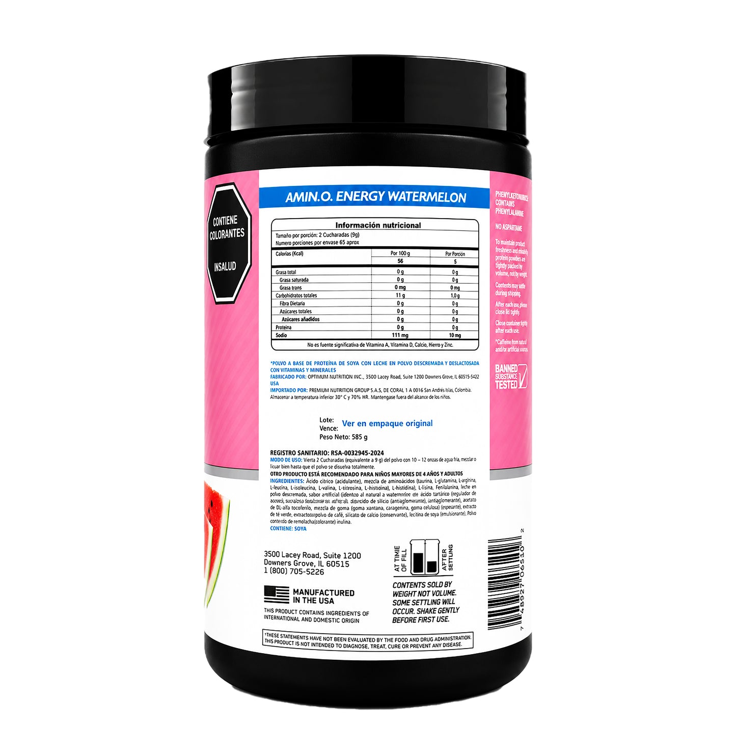 Amino Energy 60 Serv