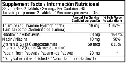 B Complex With B 12