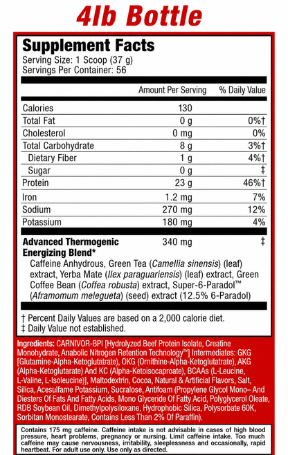 Carnivor Isolate 4 Libras