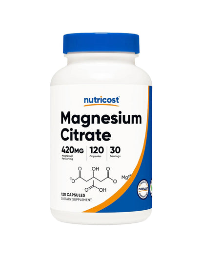 Magnesium Citrato 120 Caps