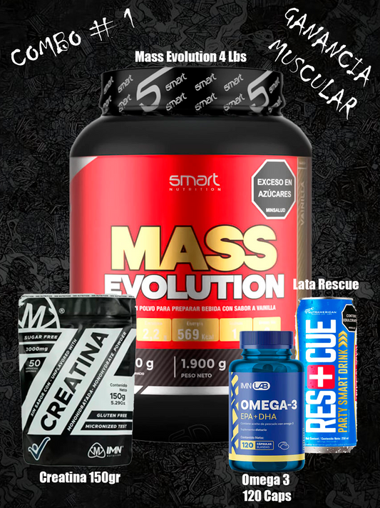 COMBO # 1 - GANANCIA MUSCULAR
