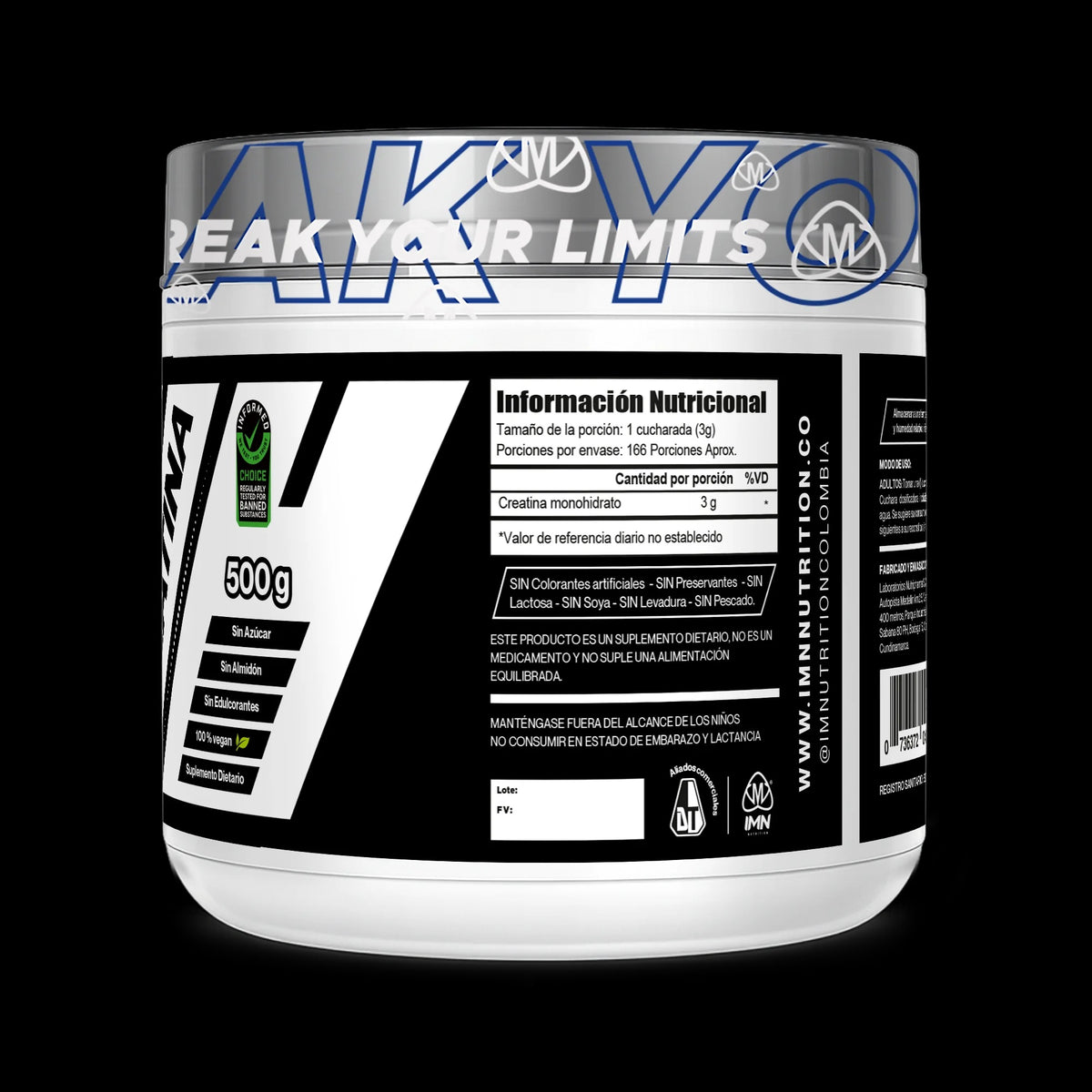 Creatina Monohidratada 500g