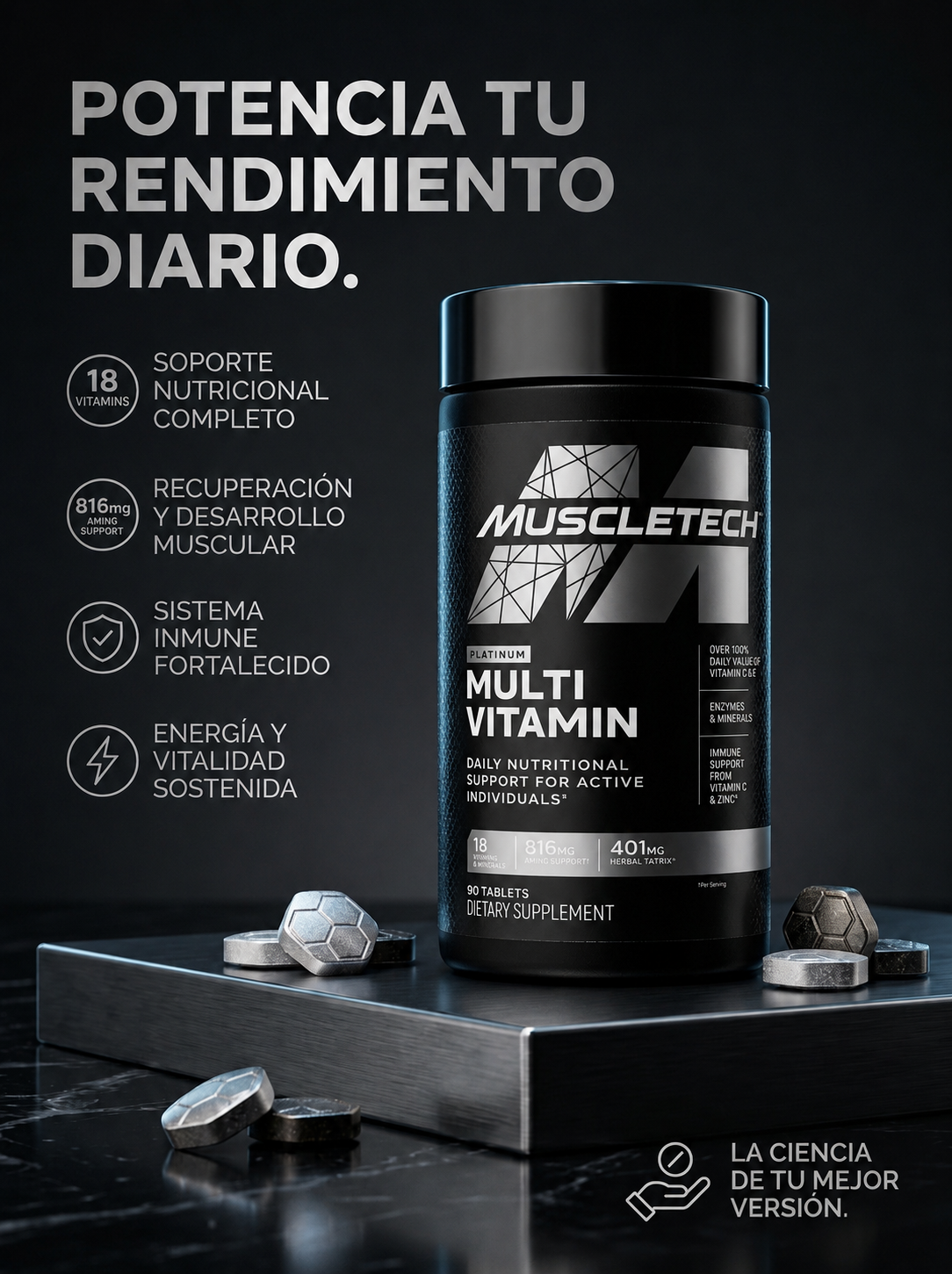 Multivitamínico Platinum