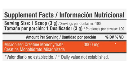 Creatina Monohidratada 150 Gr