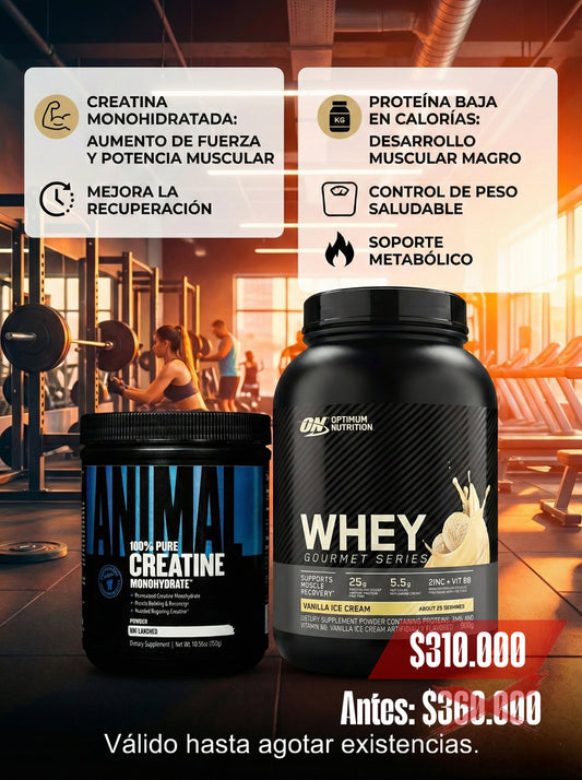 COMBO AVANZADO DE GANANCIAS MUSCULARES LIMPIAS