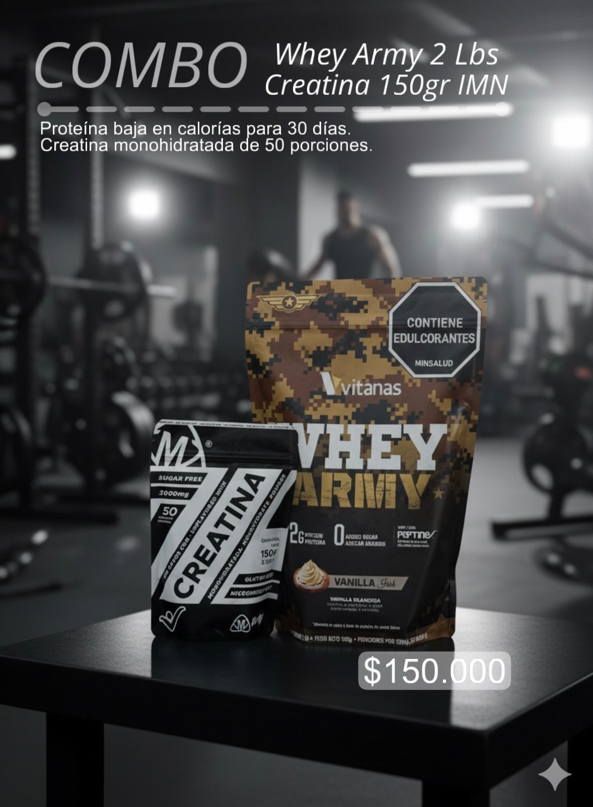 COMBO # 2: GANANCIAS MUSCULARES LIMPIAS