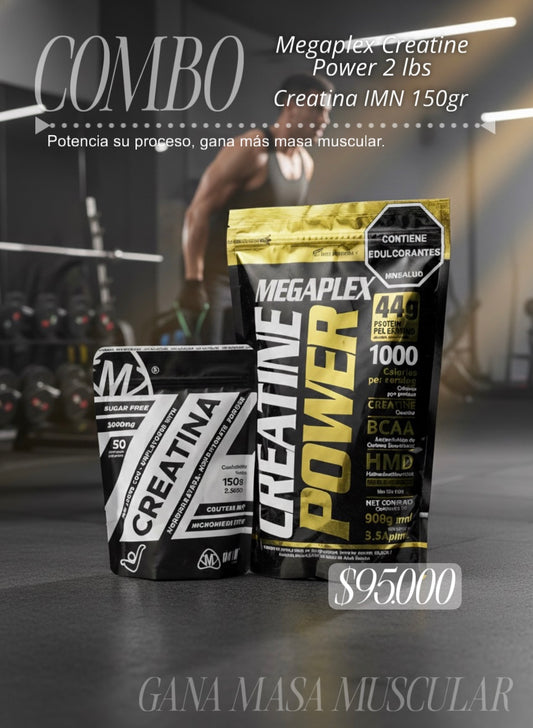 COMBO # 1 - INCREMENTA MASA MUSCULAR