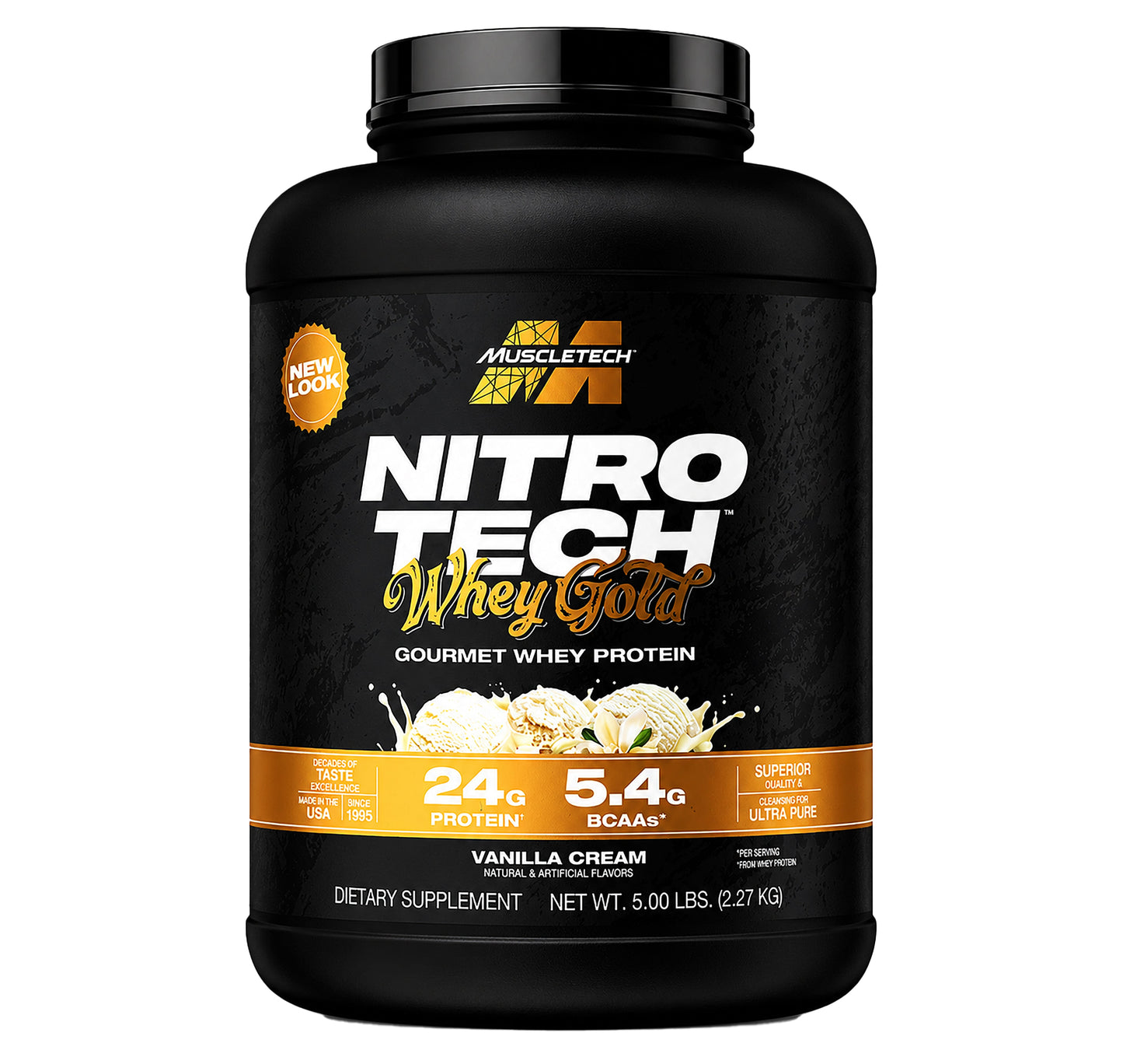 Nitro Tech Whey Gold 5 Libras