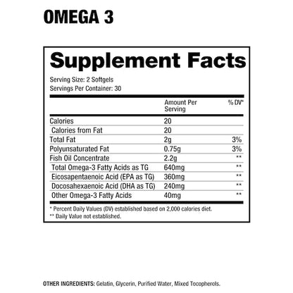 Omega 3 60 caps