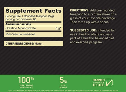 Creatina Micronized 300 Gr