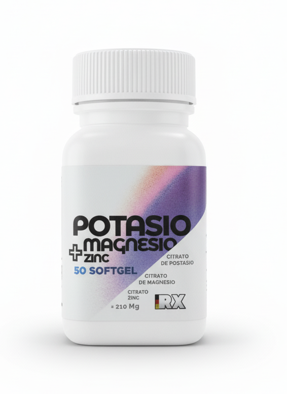 Potasio +Magnesio +Zinc RX
