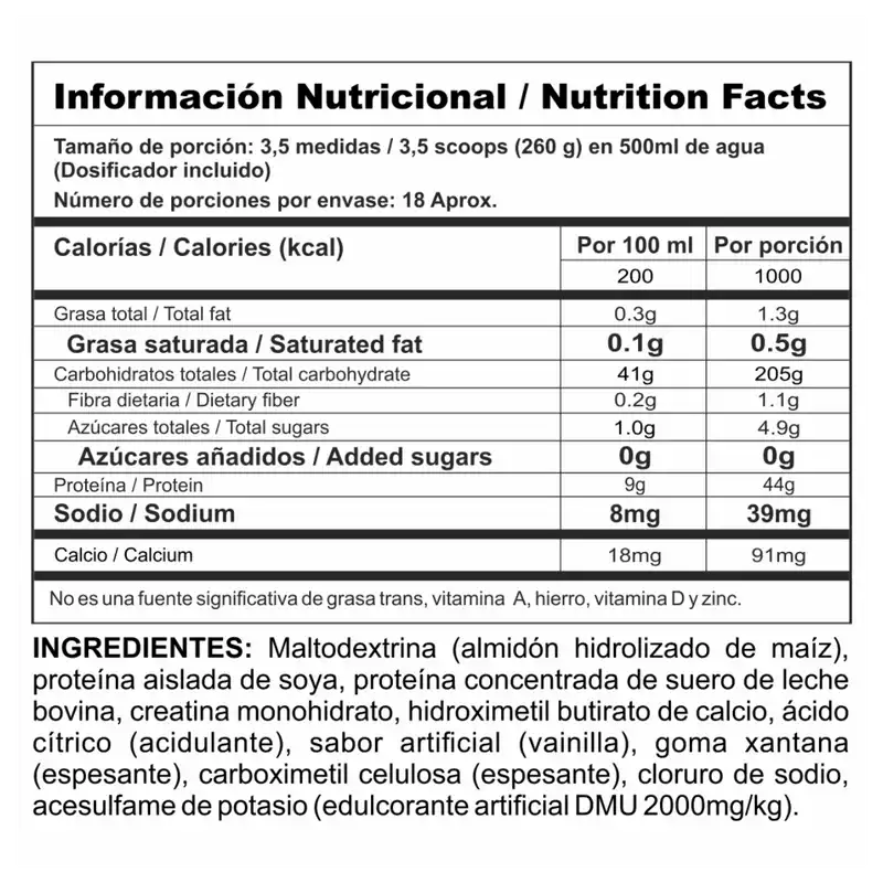 Megaplex Creatine Power 10 Libras