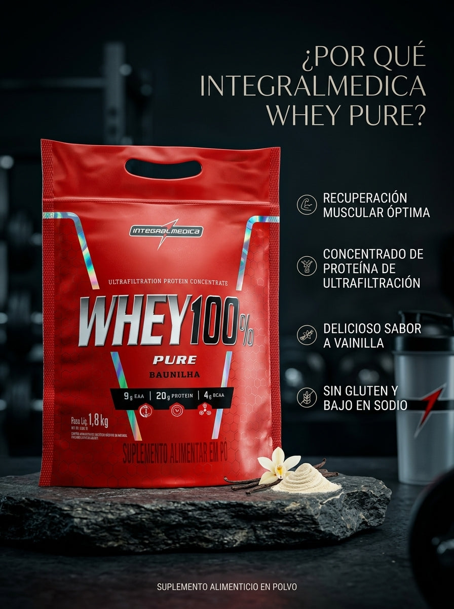 Whey 100% Pure 4 Libras