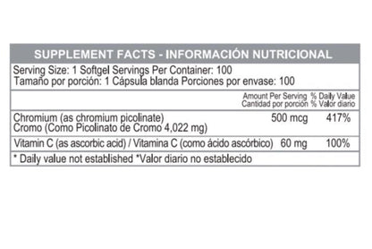 GTF Chromiun Picolinate