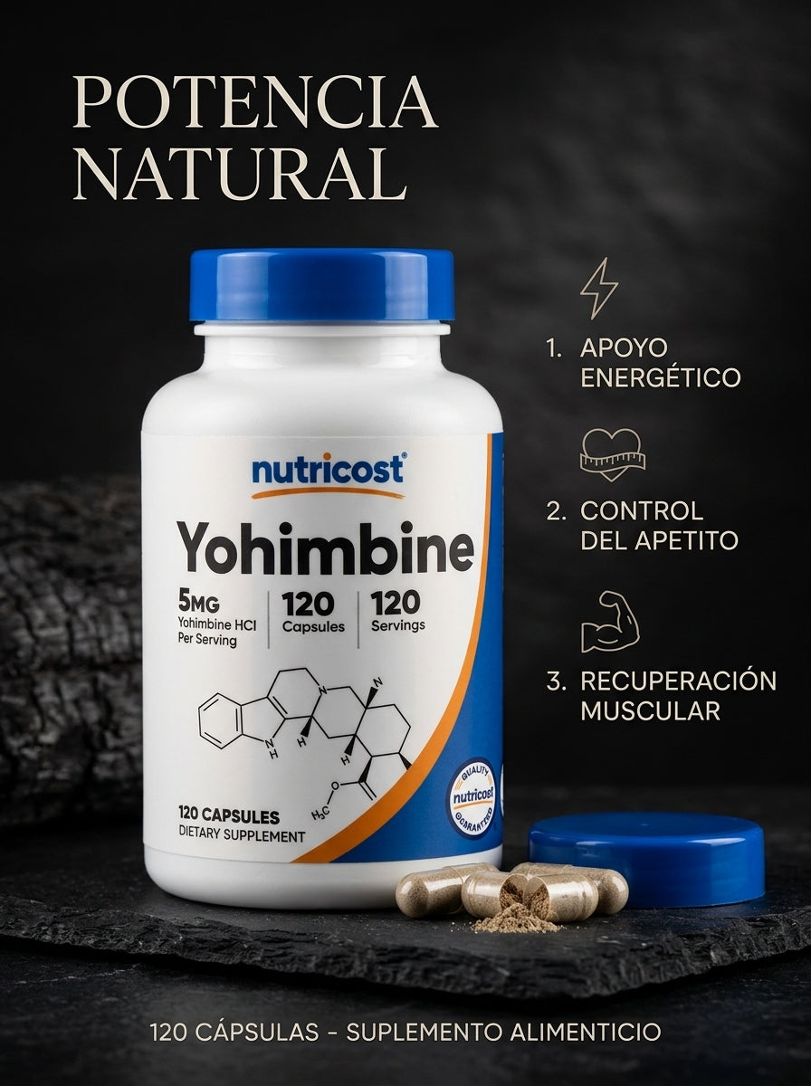 Yohimbina 120 Caps