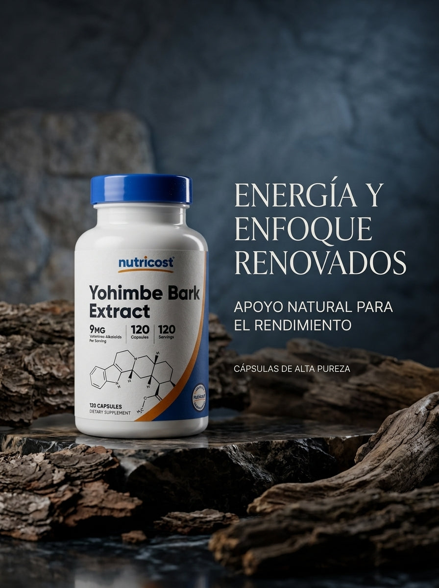 Yohimbina Bark Extract 120 Caps