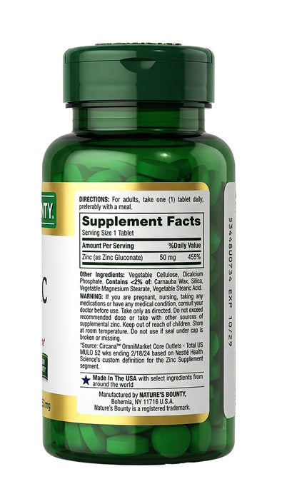 Zinc 50 mg